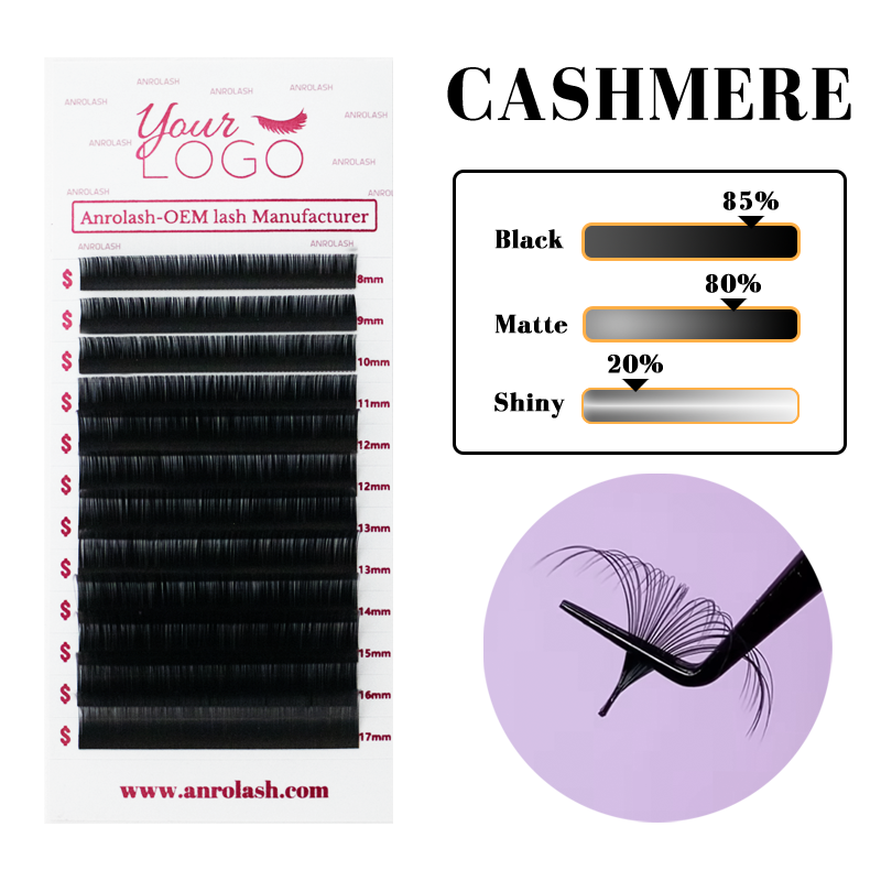 cashmere lash trays sample