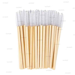 Wooden pole eyelash brush🧹