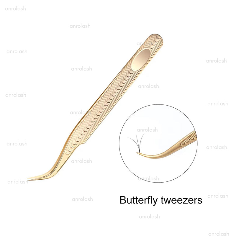 gold textured tweezers💎