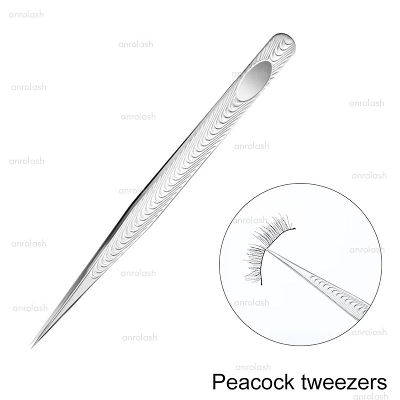 Silver textured tweezers💎