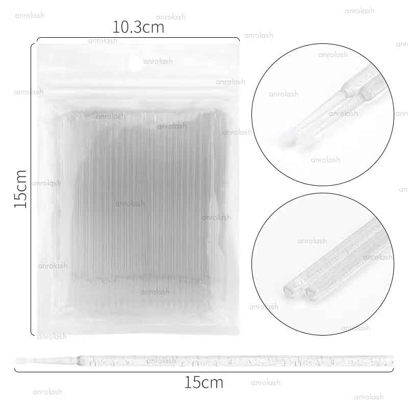 Eyelash Crystal Cleaning Swabs